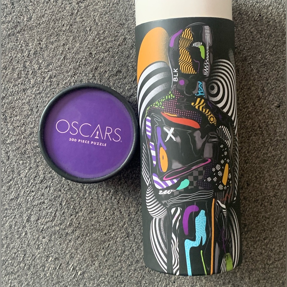 NWOT Puzzle | Academy Awards | Oscar 300 Piece Bold Abstract Tube Set